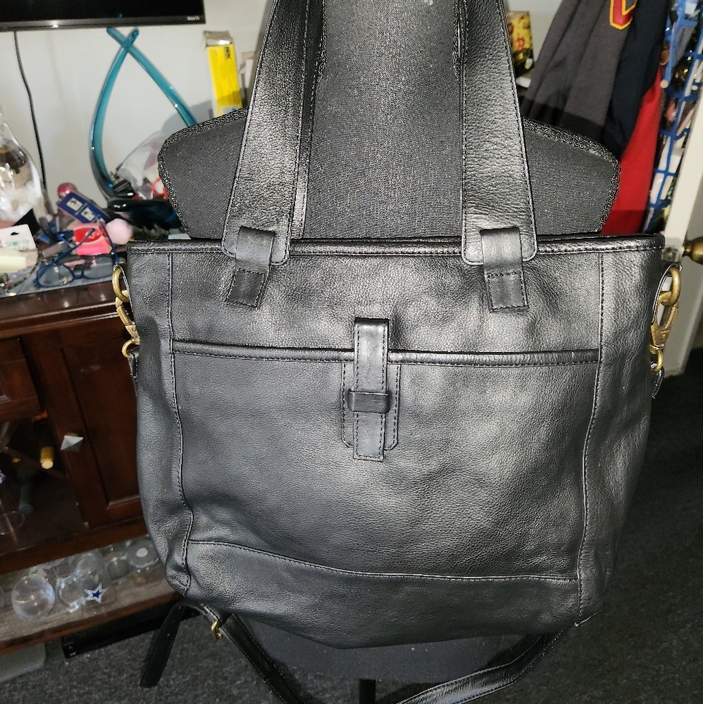 Black Leather Bag
